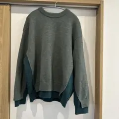 美品yoke CONNECTING CREWNECK SWEATERのサムネイル