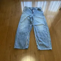 UNIQLO JEANS ワイドフィットジーンズ 29インチ