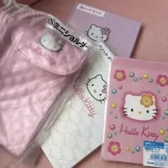 Hello Kitty 小袋セット ノート・ショルダーポーチ・4点セット