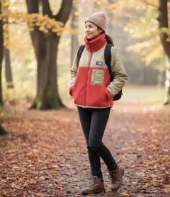 ノースフェイス パープルレーベル リバーシブル 異素材 フリース ジャケット