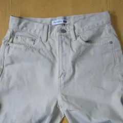 UNIQLO JW ANDERSON スリムストレートジーンズ61　ベージュ
