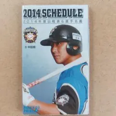 2013北海道日本ハムファイターズ 日程表＆選手名鑑(大谷翔平選手入団年