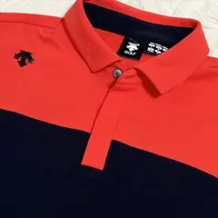 デサントゴルフ　ドライストレッチ　ポロシャツ　L 美品　速乾　吸汗のサムネイル