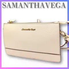 SAMANTHAVEGA サマンサベガ ショルダーバッグ ベージュ ナイロン