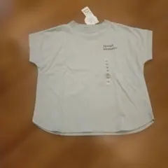 ☆新品未使用　イオン購入　水色　 Tシャツ 130cm