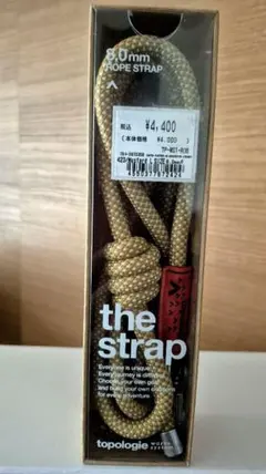 新品 topologie the strap 8.0mm ストラップ マスタード