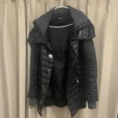 【LIP SERVICE】ダウンコート ブラック 美シルエット 防寒　春先まで◎