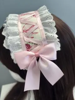 ヘッドドレス ロリータ　ハンドメイド