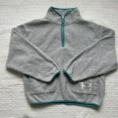 DISCUS ATHLETIC ハーフジップフリース L グレー