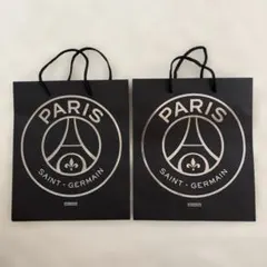 PSG パリ・サンジェルマン 公式ショップ袋 2枚セット ショッパー 未使用