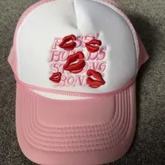 ラロパメッシュキャップ ピンク LA ROPA キャップ - メルカリ