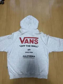 VANS グレー パーカー 