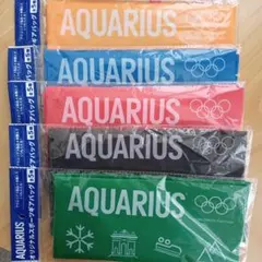 AQUARIUS オリジナルスポーツギアバッグ5色セット