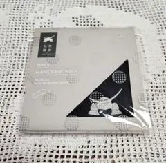 伊織⭐ 仙台限定⭐ 刺繍入りネイビーハンカチ