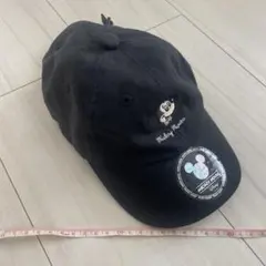 【0歳~3歳】Mickey Mouse ブラック キャップ