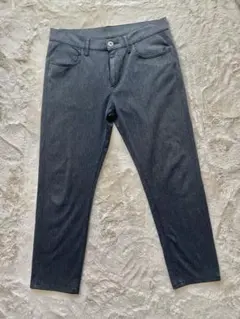 イオン　トップバリュー　グレー スキニーパンツ ウエスト85 汚れあり