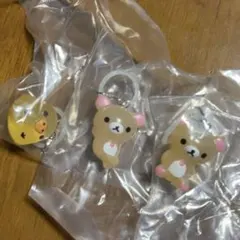 リラックマ クリアマスコットチャーム めじるしアクセサリー