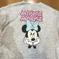 ZARA ミニーマウス トレーナー 110cm グレー