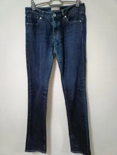 ユニクロ　ダークブルー スキニーデニム　サイズ25（63.5cm）