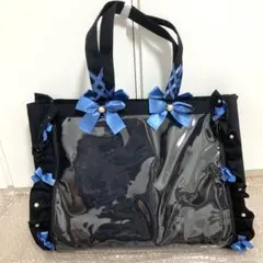 ザッカマート A3フリルデザイン痛バ　Black Limited スモークブルー