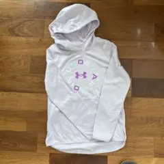 美品　アンダーアーマー　パーカー　YLG 150 160
