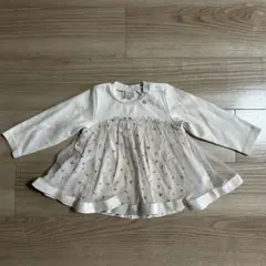 プティマイン　さくらんぼ　チュール　チュニック　90