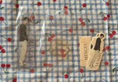 SEVENTEEN 一番くじ　ミンギュ　アクスタ　ステッカーセット