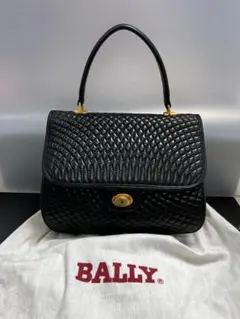 抹茶様専用【Ballyビンテージモデル】バリー　キルティングハンドバッグ　袋付き