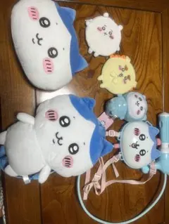 ちいかわ パジャマパーティーぬいぐるみ 、リュック？、ポーチ、水鉄砲 まとめ売り