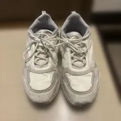 PUMA ホワイト スニーカー 25.5cm