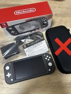 Nintendo Switch Light 本体 グレー スイッチ ライト