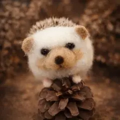 羊毛フェルト ねずみ