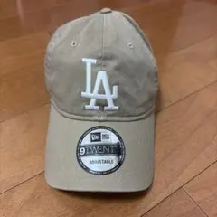 ニューエラ LAロゴ キャップ ベージュ 9TWENTY