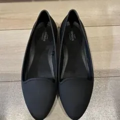 Crocs ブラック フラットシューズ W7