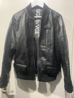 今週末まで価格　Golden goose レザージャケット　XXSのサムネイル