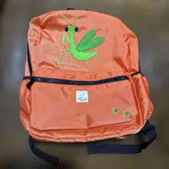 インセクトコレクション　カマキリ　リュック　オレンジ　キッズのサムネイル