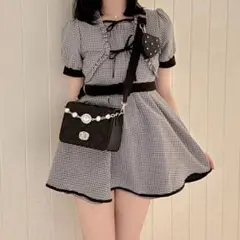 evelyn ダブルリボンロンパースのサムネイル