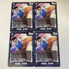 4枚　孫悟飯　青年期　ドラゴンボールカード　フュージョンワールド　プロモ　特典