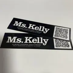 新品！ミスケリー ケリーローランド KELLY BOWLAND CD ステッカー