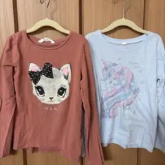 ロンT 女の子2枚セット