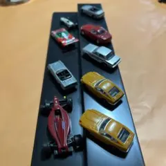 ミニカー9台セット 透明ケース付き