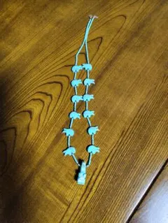 インディアンジュエリー　ズニフェティッシュネックレス