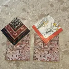 ジムトンプソンのシルクスカーフ２枚