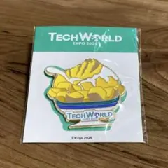 TECH WORLD EXPO 2025 トートバッグ ポーチ 、ピンバッジ - メルカリ
