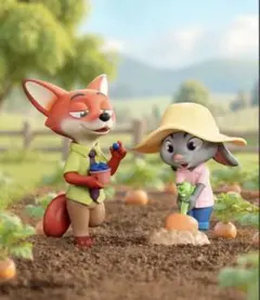 52TOYS ズートピア ベストパートナー　ニック＆ジュディ