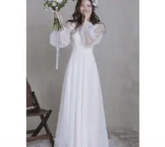 ウェディングドレス前撮りフォト　sサイズ