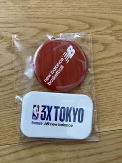 New Balance x NBA 3X TOKYO 缶バッジ2個セットのサムネイル