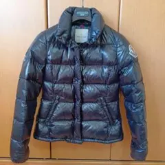 MONCLER ブラック ダウンジャケット サイズ0 綺麗です!