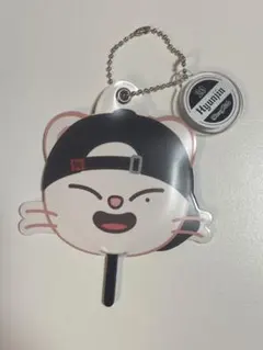 ヒョンジン　ミニうちわキーホルダー