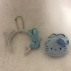 サンリオシークレットミニカチューシャ2ハローキティぬいぐるみ用ポシェット平成